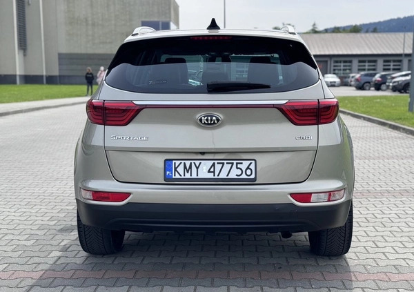 Kia Sportage cena 68900 przebieg: 133000, rok produkcji 2016 z Myślenice małe 529